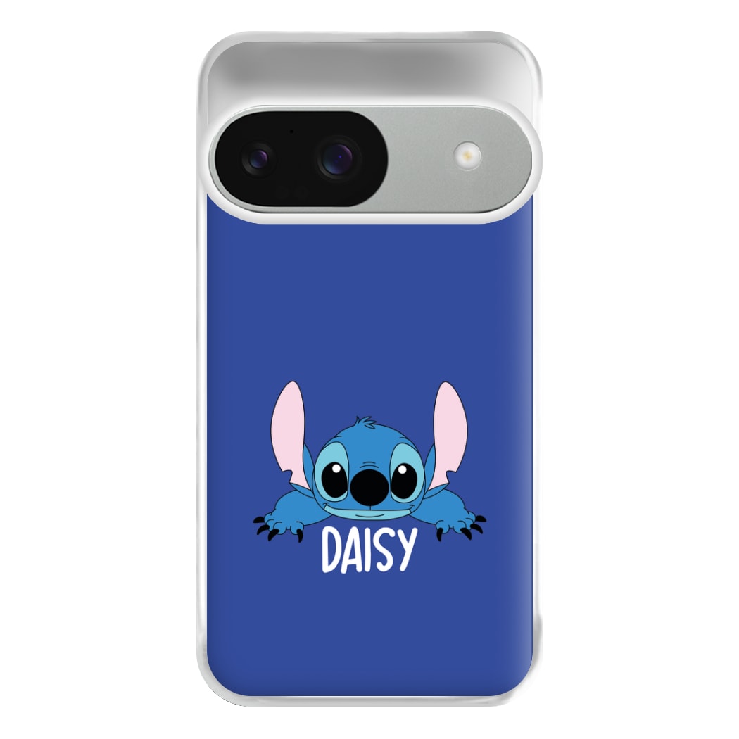 Blue Alien - Personalised Disney Phone Case for Google Pixel 9 / 9 Pro