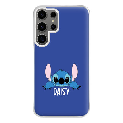 Blue Alien - Personalised Disney Phone Case for Galaxy S24 Ultra