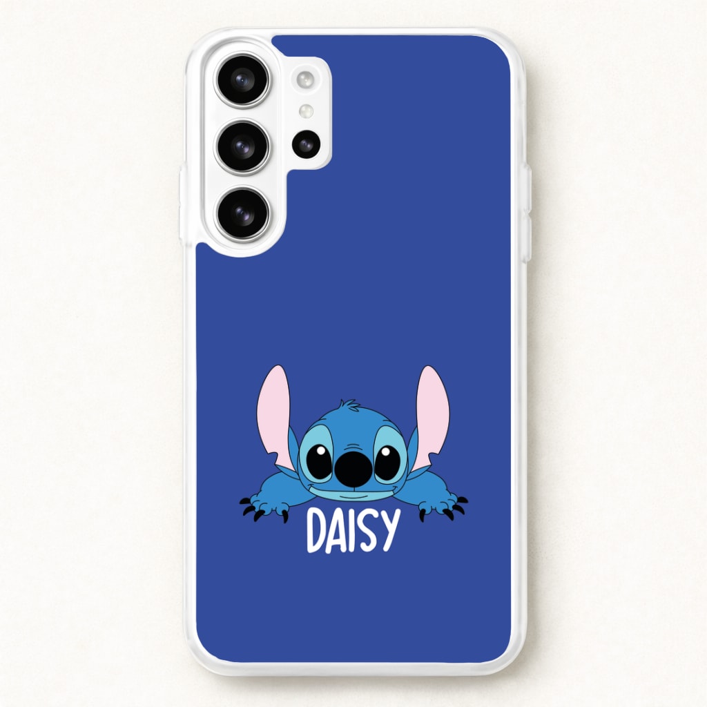Blue Alien - Personalised Disney Phone Case for Galaxy S26 Ultra