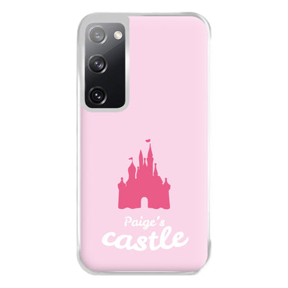 Fairytale Castle - Personalised Fairytale Phone Case for Galaxy S20