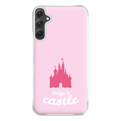 Fairytale Castle - Personalised Fairytale Phone Case for Galaxy A34