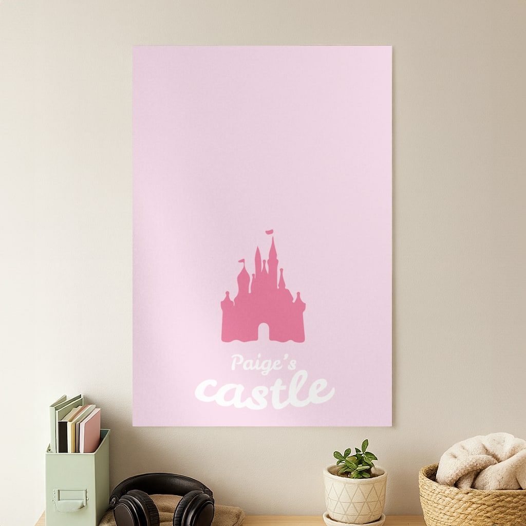 Fairytale Castle - Personalised Fairytale Poster