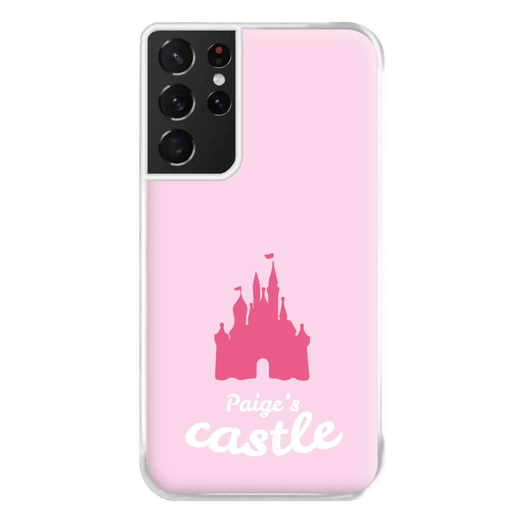 Fairytale Castle - Personalised Fairytale Phone Case for Galaxy S21 Ultra