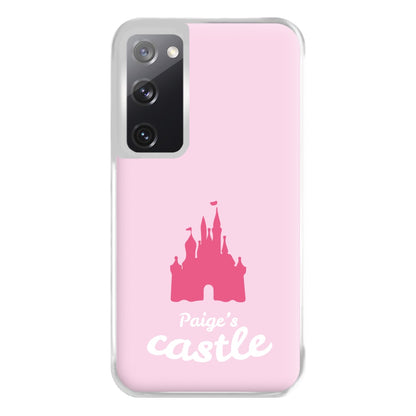 Fairytale Castle - Personalised Fairytale Phone Case for Galaxy S20FE