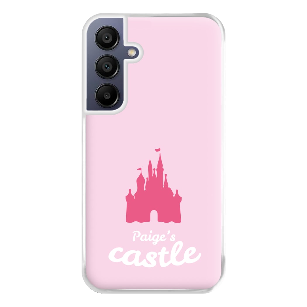 Fairytale Castle - Personalised Fairytale Phone Case for Galaxy A16