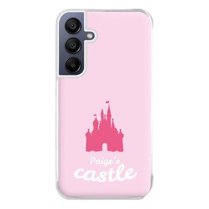 Fairytale Castle - Personalised Fairytale Phone Case for Galaxy A16