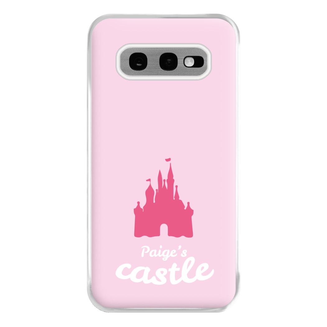 Fairytale Castle - Personalised Fairytale Phone Case for Galaxy S10e