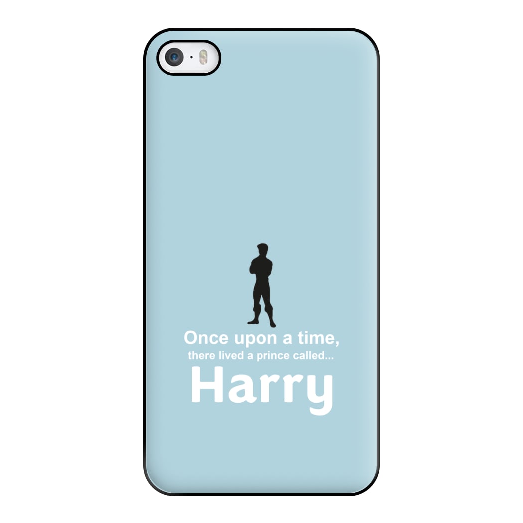 Once Upon A Time There Lived A Prince - Personalised Fairytale Phone Case for iPhone 5 / 5s / SE 2016