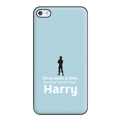 Once Upon A Time There Lived A Prince - Personalised Fairytale Phone Case for iPhone 5 / 5s / SE 2016