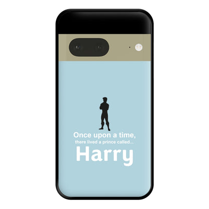 Once Upon A Time There Lived A Prince - Personalised Fairytale Phone Case for Google Pixel 7a