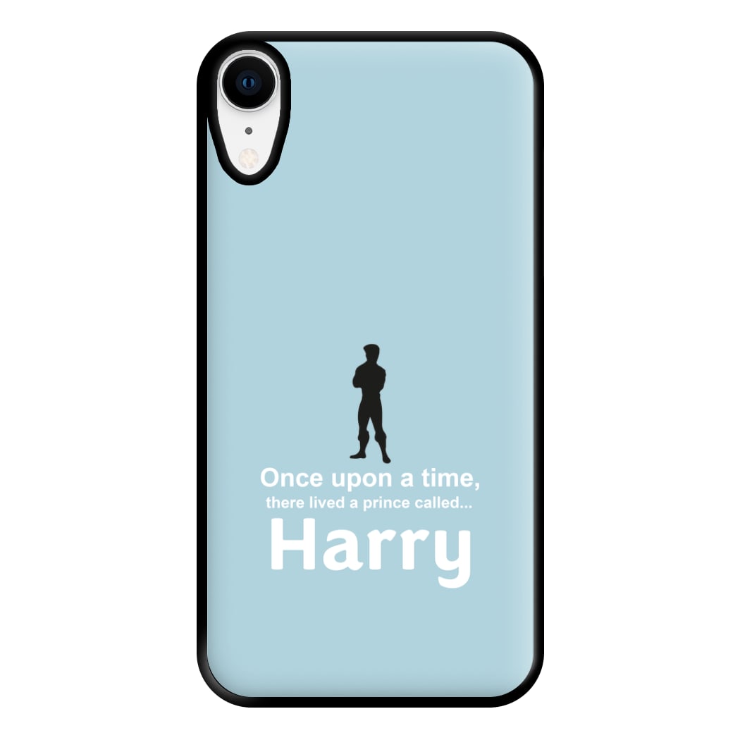 Once Upon A Time There Lived A Prince - Personalised Fairytale Phone Case for iPhone XR