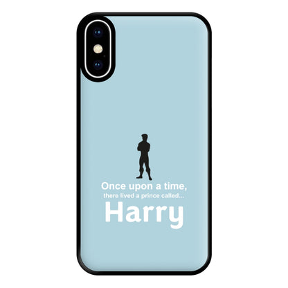 Once Upon A Time There Lived A Prince - Personalised Fairytale Phone Case for iPhone XS Max