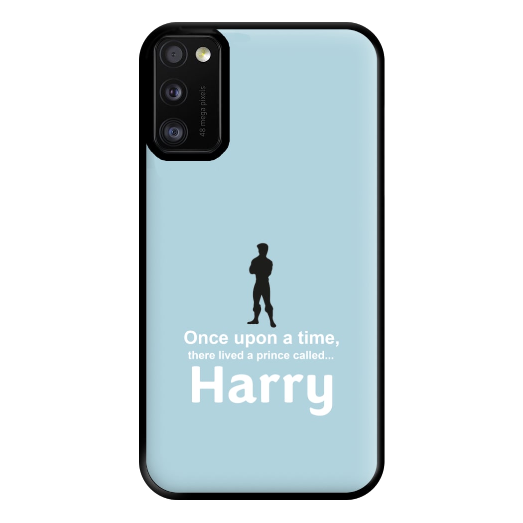 Once Upon A Time There Lived A Prince - Personalised Fairytale Phone Case for Galaxy A41