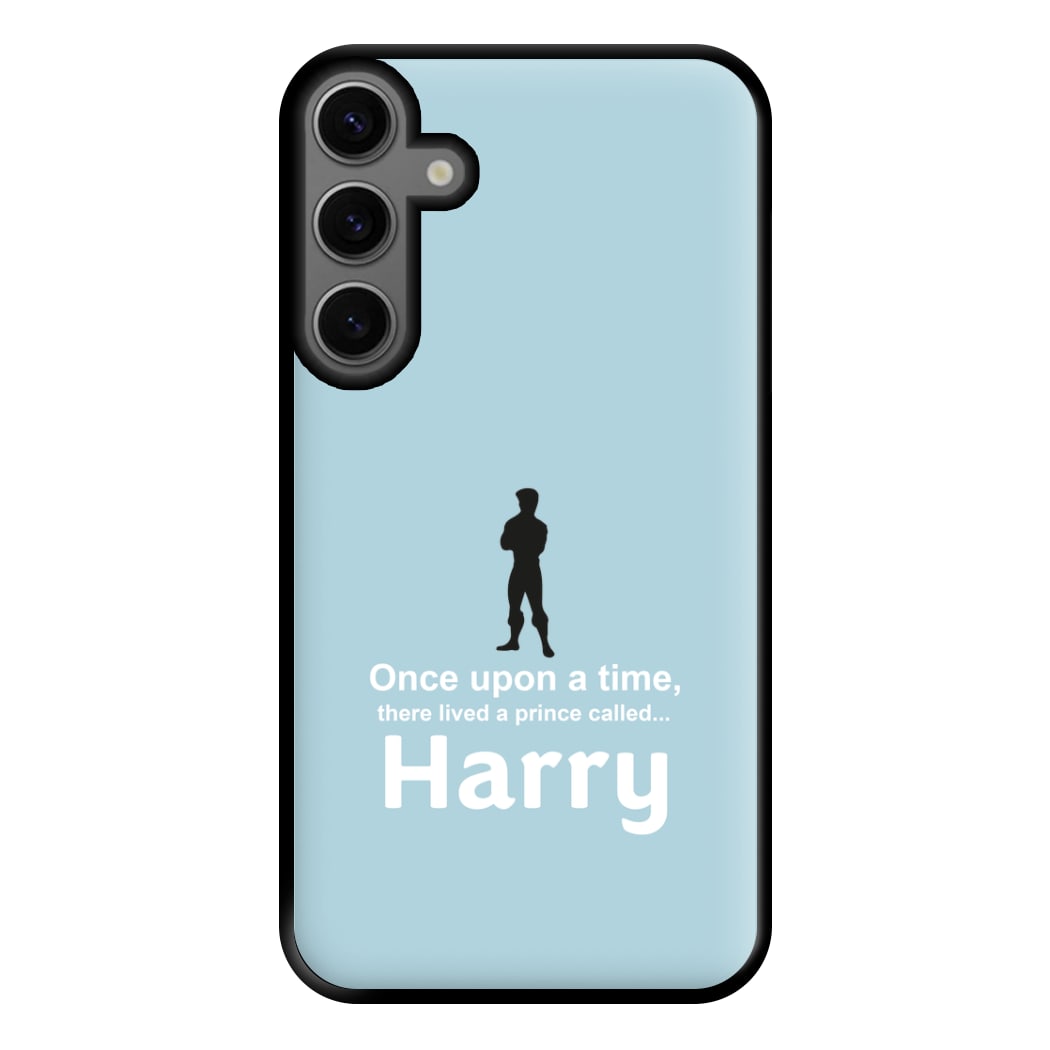 Once Upon A Time There Lived A Prince - Personalised Fairytale Phone Case for Galaxy S23FE