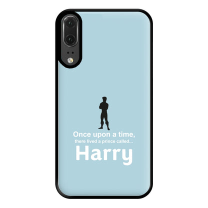 Once Upon A Time There Lived A Prince - Personalised Fairytale Phone Case for Huawei P20