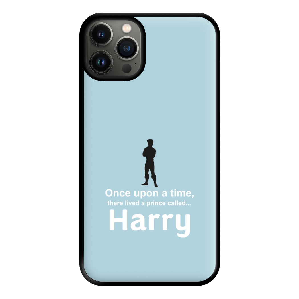 Once Upon A Time There Lived A Prince - Personalised Fairytale Phone Case for iPhone 13