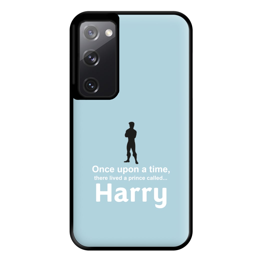 Once Upon A Time There Lived A Prince - Personalised Fairytale Phone Case for Galaxy S20FE