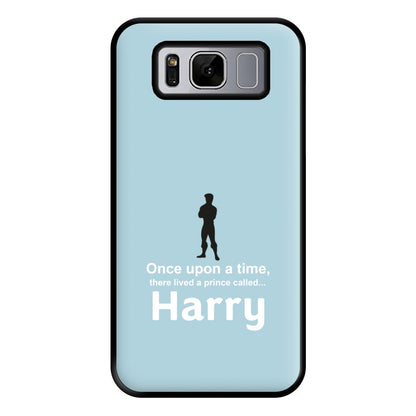 Once Upon A Time There Lived A Prince - Personalised Fairytale Phone Case for Galaxy S8 Plus