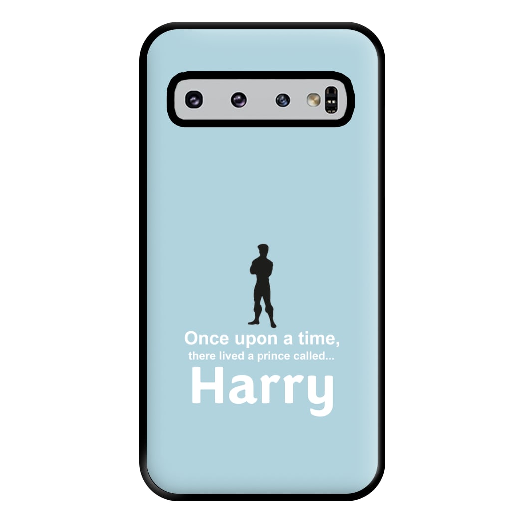 Once Upon A Time There Lived A Prince - Personalised Fairytale Phone Case for Galaxy S10 Plus