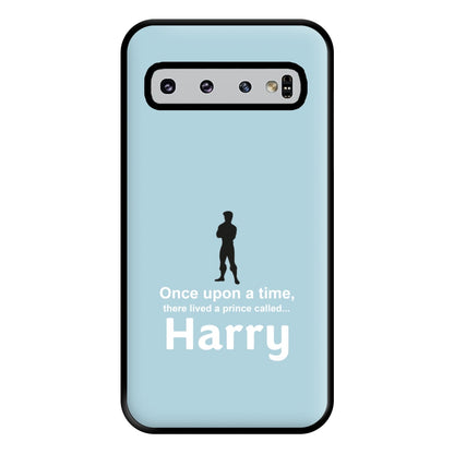 Once Upon A Time There Lived A Prince - Personalised Fairytale Phone Case for Galaxy S10 Plus