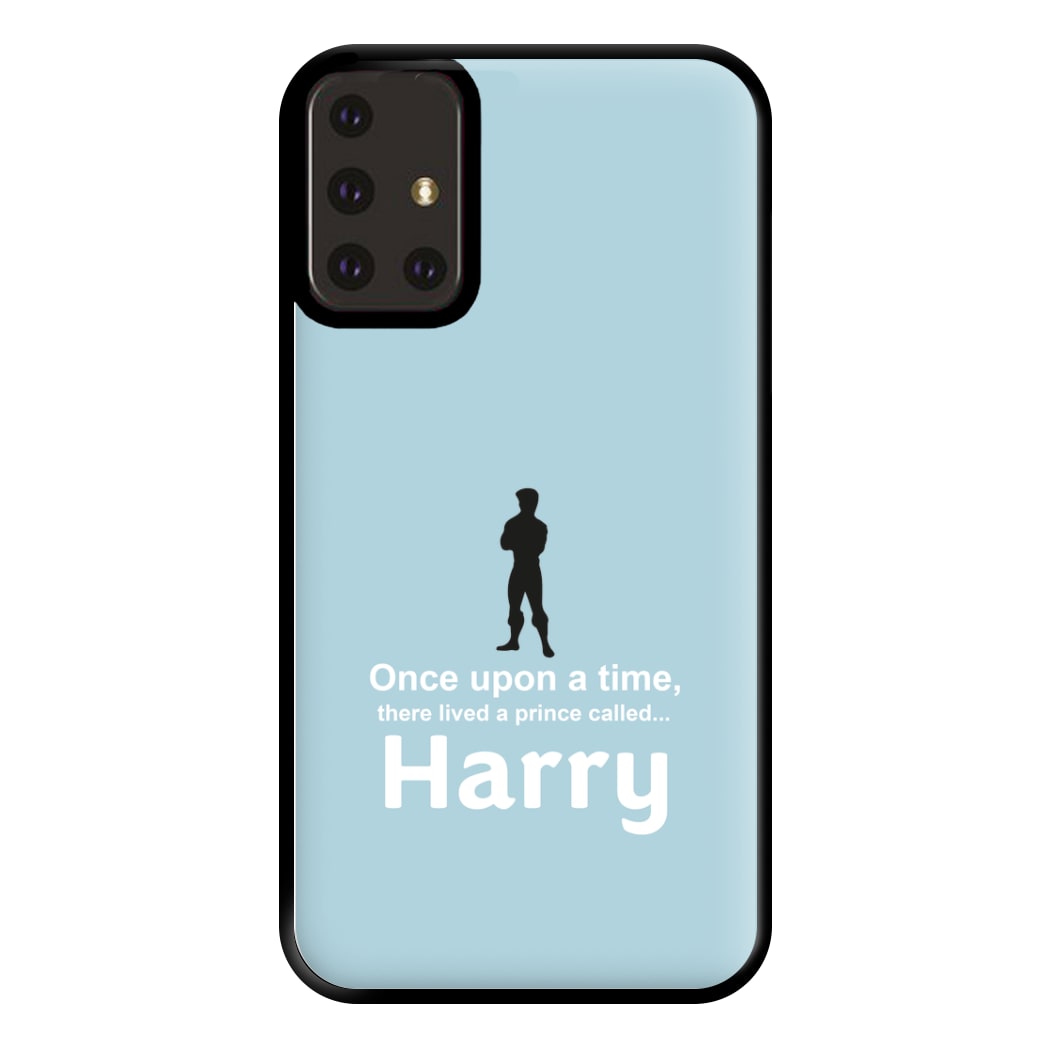 Once Upon A Time There Lived A Prince - Personalised Fairytale Phone Case for Galaxy A71