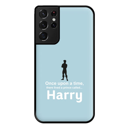 Once Upon A Time There Lived A Prince - Personalised Fairytale Phone Case for Galaxy S21 Ultra