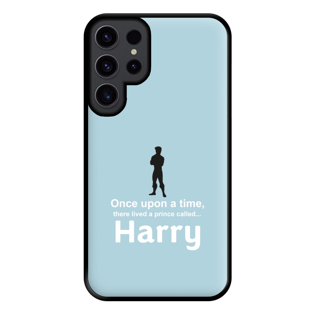 Once Upon A Time There Lived A Prince - Personalised Fairytale Phone Case for Galaxy S23 Ultra