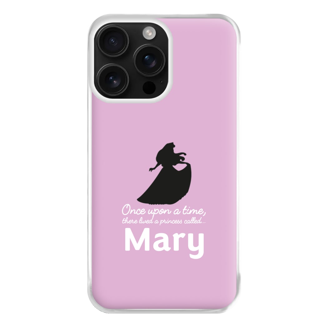 Once Upon A Time There Lived A Princess - Personalised Fairytale Phone Case