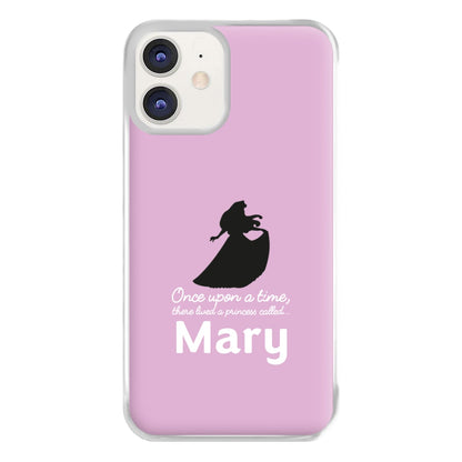 Once Upon A Time There Lived A Princess - Personalised Fairytale Phone Case for iPhone 12 / 12 Pro