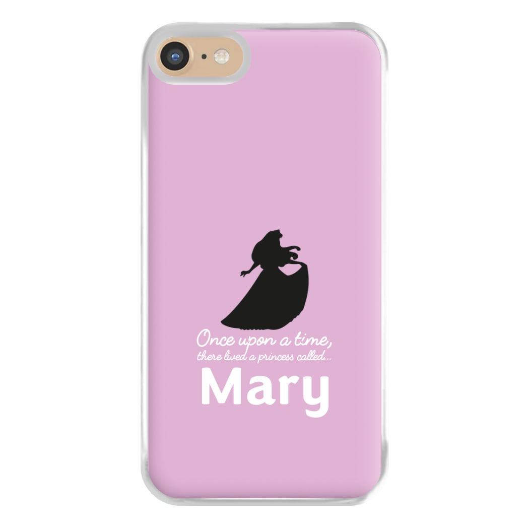 Once Upon A Time There Lived A Princess - Personalised Fairytale Phone Case for iPhone 6 / 7 / 8 / SE