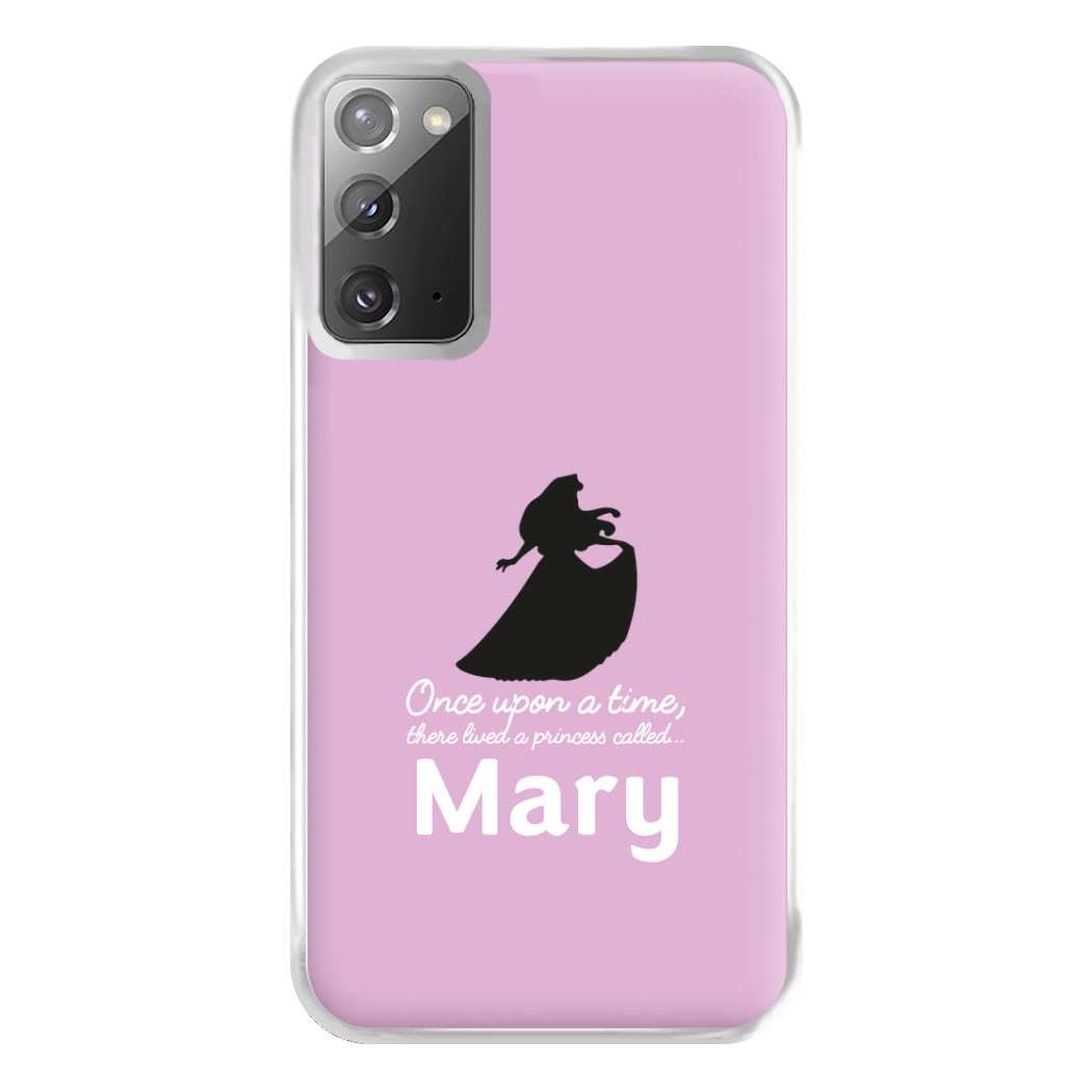 Once Upon A Time There Lived A Princess - Personalised Fairytale Phone Case for Galaxy Note 20 Ultra