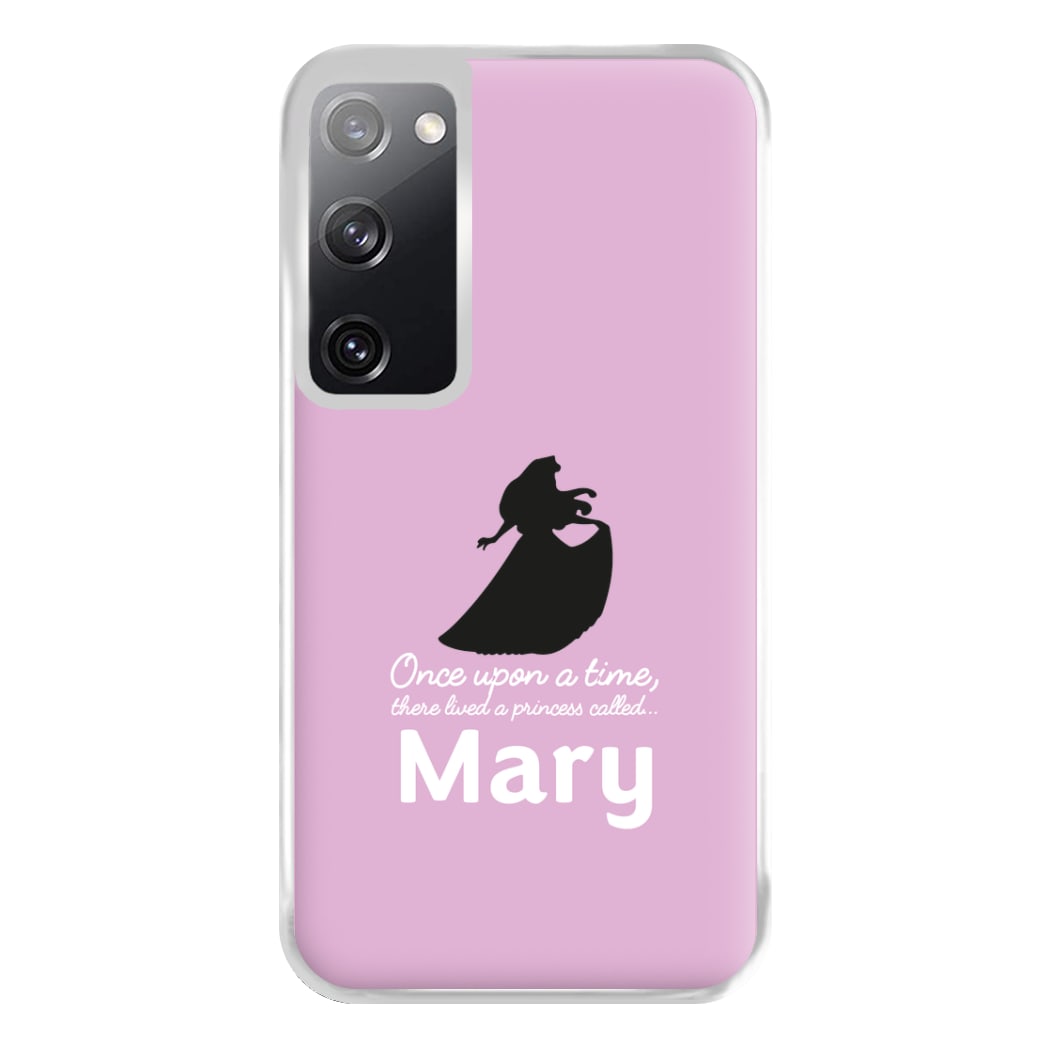 Once Upon A Time There Lived A Princess - Personalised Fairytale Phone Case for Galaxy S20