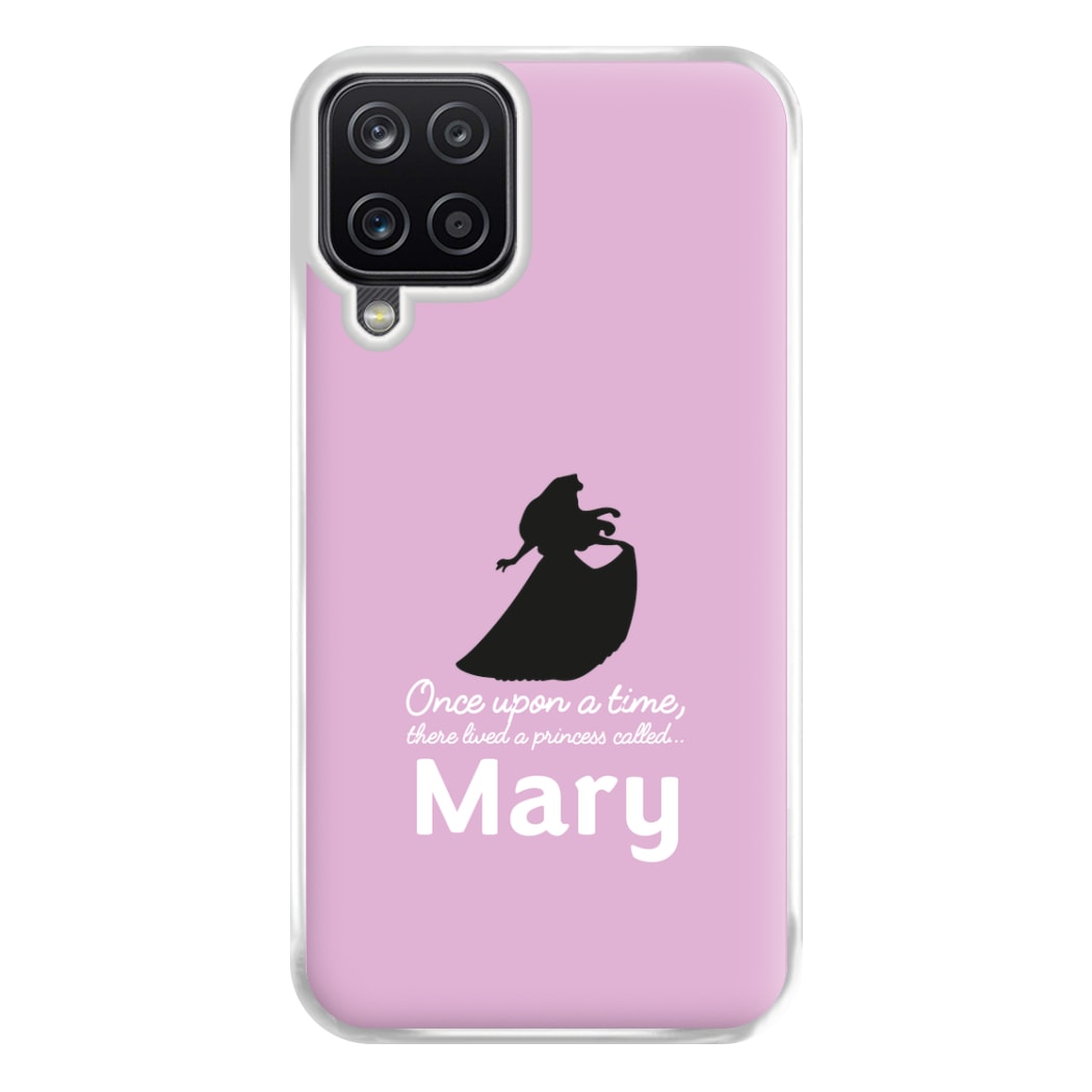 Once Upon A Time There Lived A Princess - Personalised Fairytale Phone Case for Galaxy A12