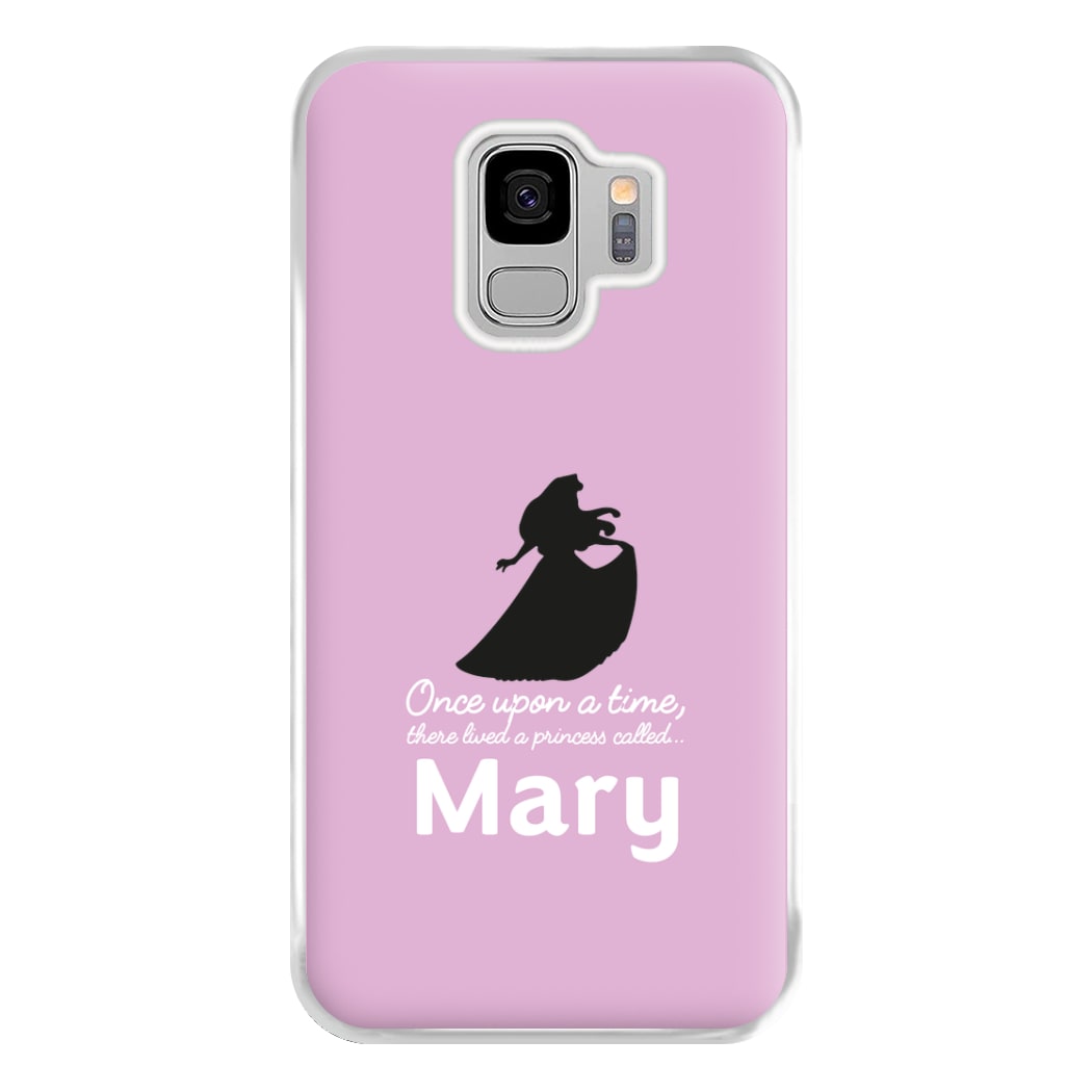 Once Upon A Time There Lived A Princess - Personalised Fairytale Phone Case for Galaxy S9 Plus