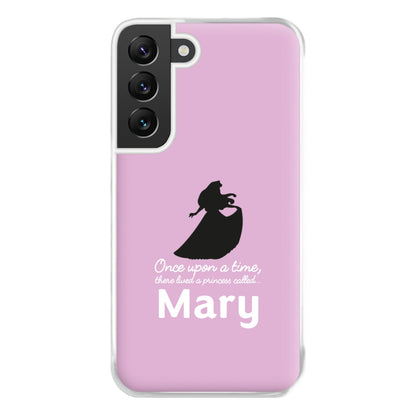 Once Upon A Time There Lived A Princess - Personalised Fairytale Phone Case for Galaxy S22 Plus