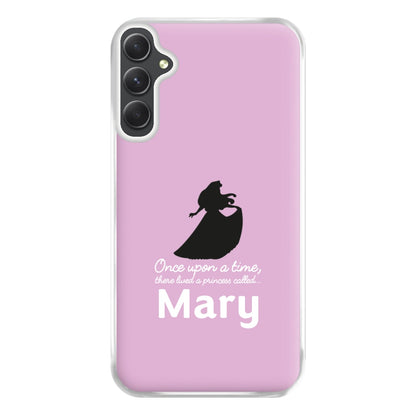 Once Upon A Time There Lived A Princess - Personalised Fairytale Phone Case for Galaxy A54