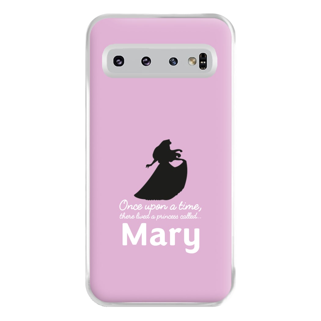 Once Upon A Time There Lived A Princess - Personalised Fairytale Phone Case for Galaxy S10 Plus