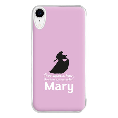 Once Upon A Time There Lived A Princess - Personalised Fairytale Phone Case for iPhone XR