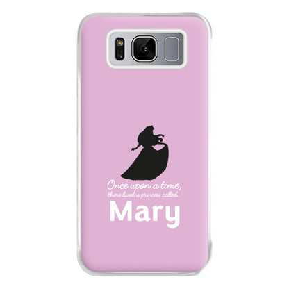 Once Upon A Time There Lived A Princess - Personalised Fairytale Phone Case for Galaxy S8 Plus