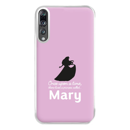 Once Upon A Time There Lived A Princess - Personalised Fairytale Phone Case for Huawei P20 Pro