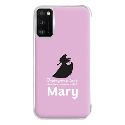 Once Upon A Time There Lived A Princess - Personalised Fairytale Phone Case for Galaxy A41