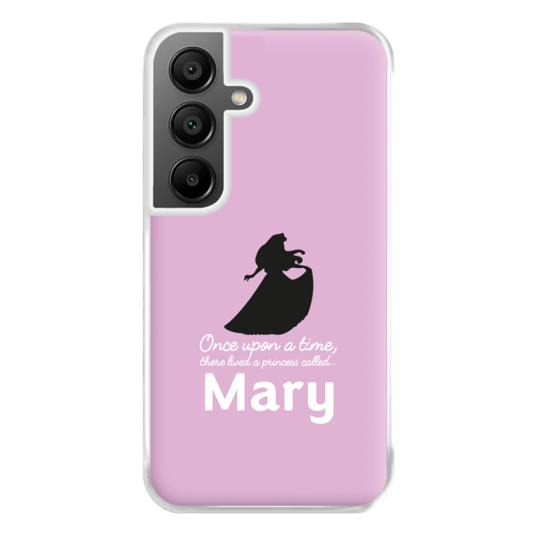 Once Upon A Time There Lived A Princess - Personalised Fairytale Phone Case for Galaxy A55