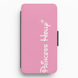 Princess - Personalised Fairytale Flip / Wallet Phone Case
