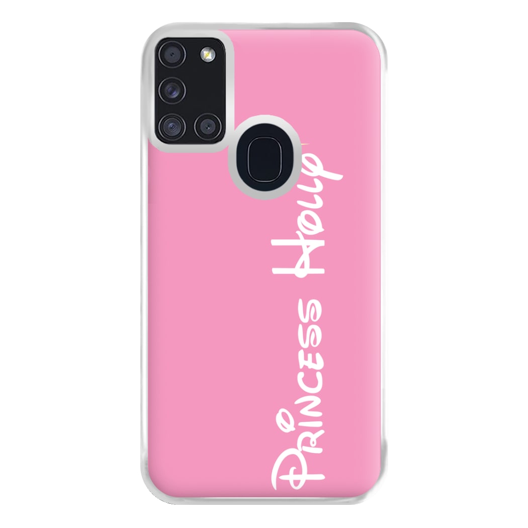 Princess - Personalised Fairytale Phone Case for Galaxy A21s