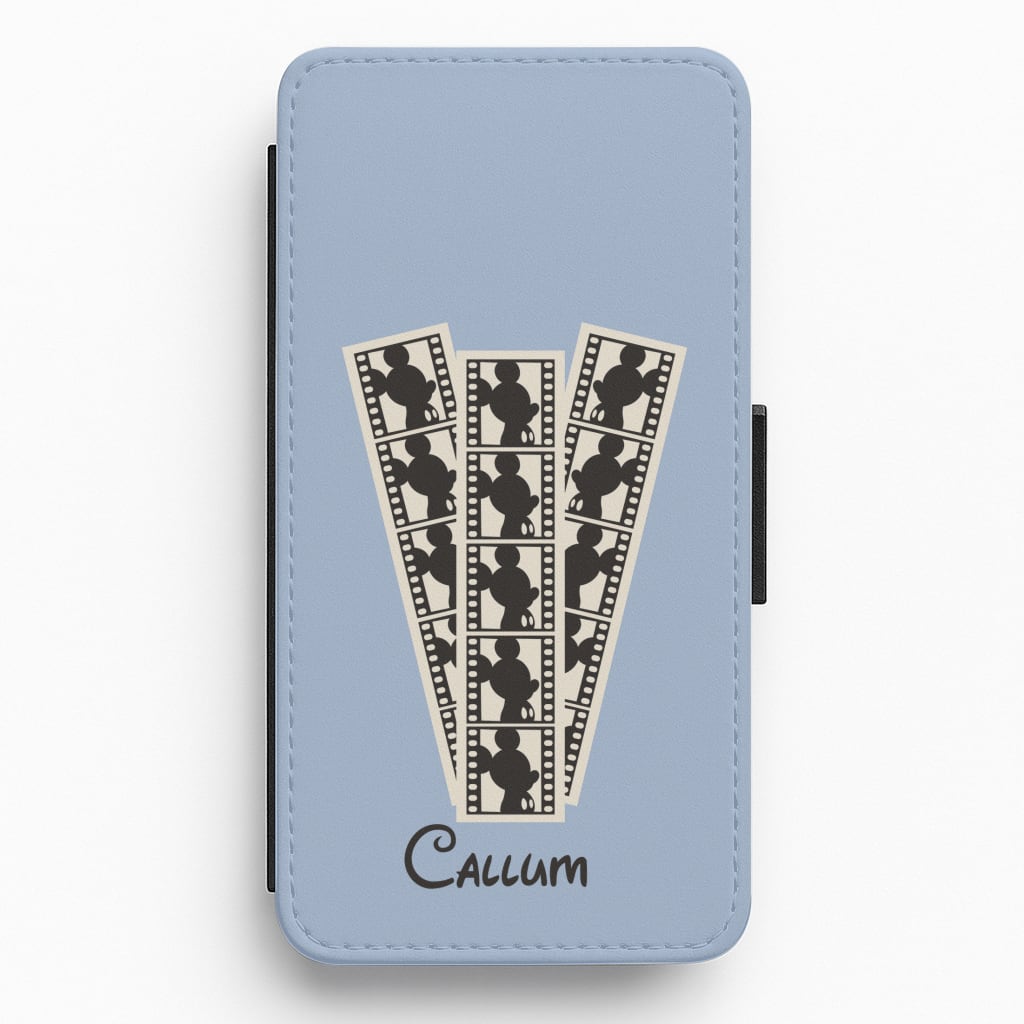 Micky Mouse - Personalised Fairytale Flip / Wallet Phone Case