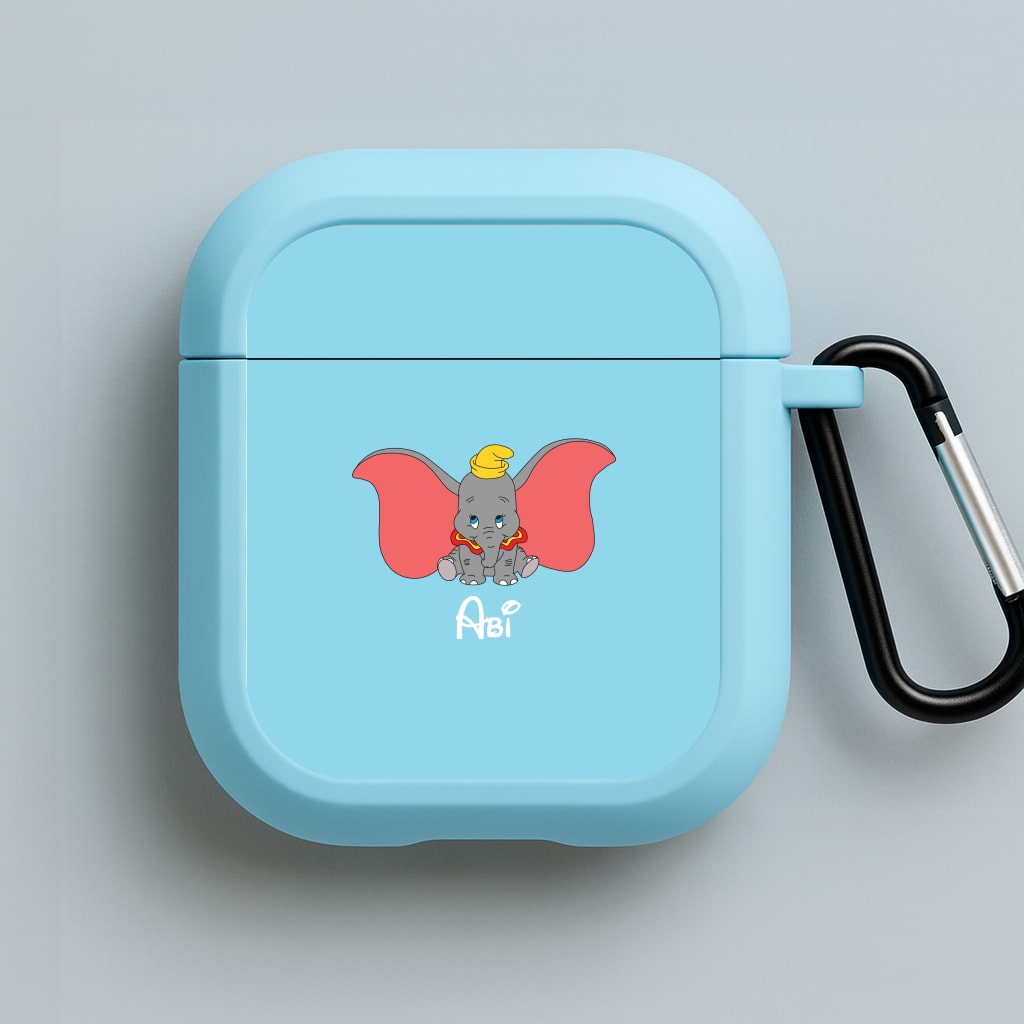 Dumbo - Personalised Fairytale Blue AirPods Case