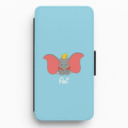 Dumbo - Personalised Fairytale Flip / Wallet Phone Case