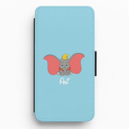 Dumbo - Personalised Fairytale Flip / Wallet Phone Case