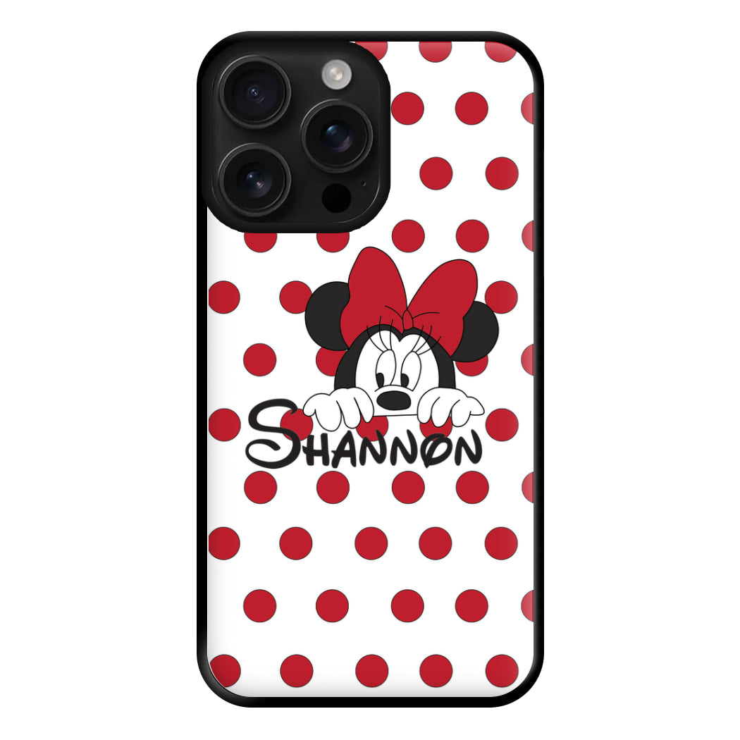 Minnie Mouse - Personalised Fairytale Phone Case