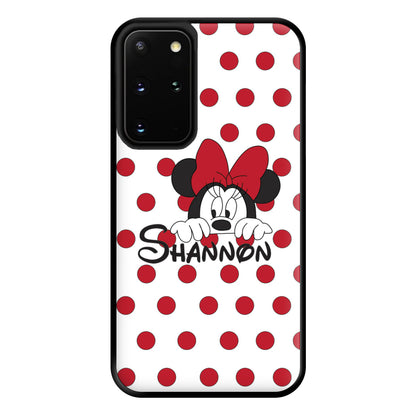 Minnie Mouse - Personalised Fairytale Phone Case for Galaxy S20 Plus